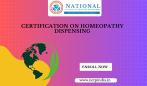 Program On Homeopathy Dispensing